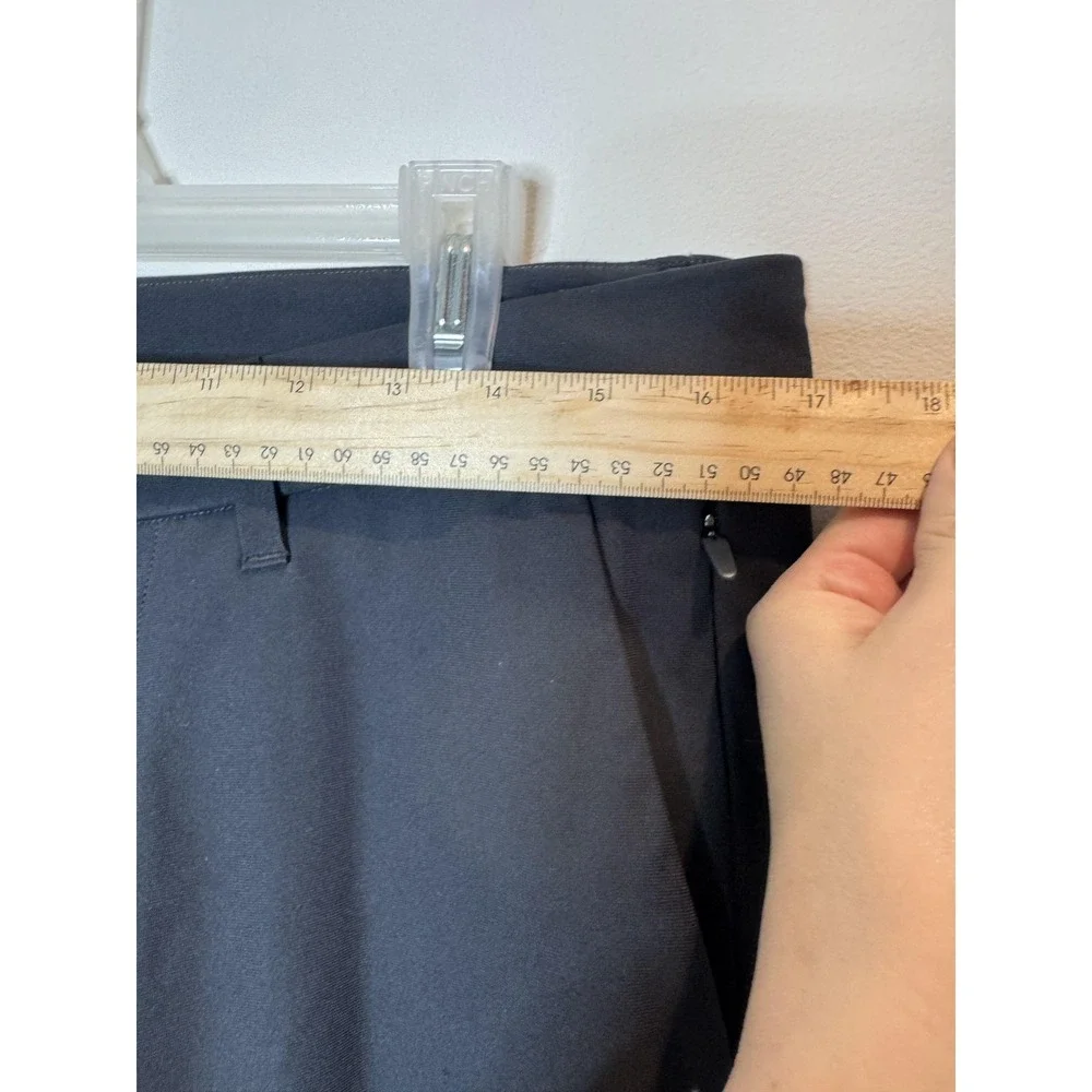 Lululemon Commission Pants Mens 32 Navy Chino Warpstreme Stretch Golf‎ Travel - Picture 3 of 10